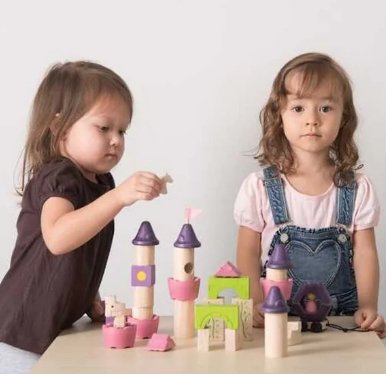 Plan Toys Fairy Tale Blocks - Safari Ltd®