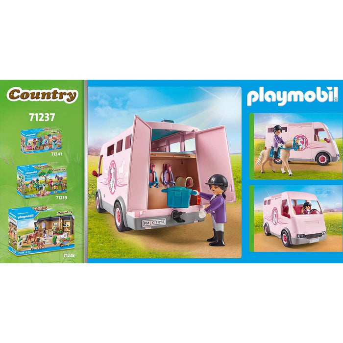 Playmobil Horse Transporter with Trainer Set - Safari Ltd®