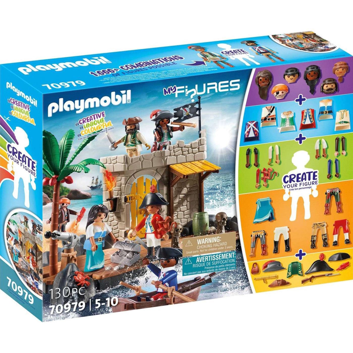 Playmobil My Figures: Island of the Pirates Playset