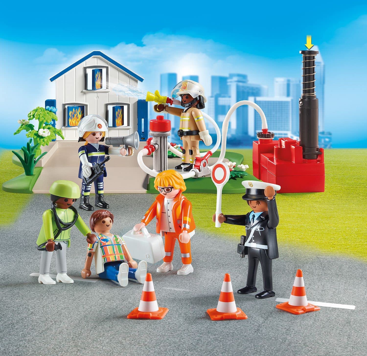 Playmobil My Figures: Rescue Mission Playset | Safari Ltd®