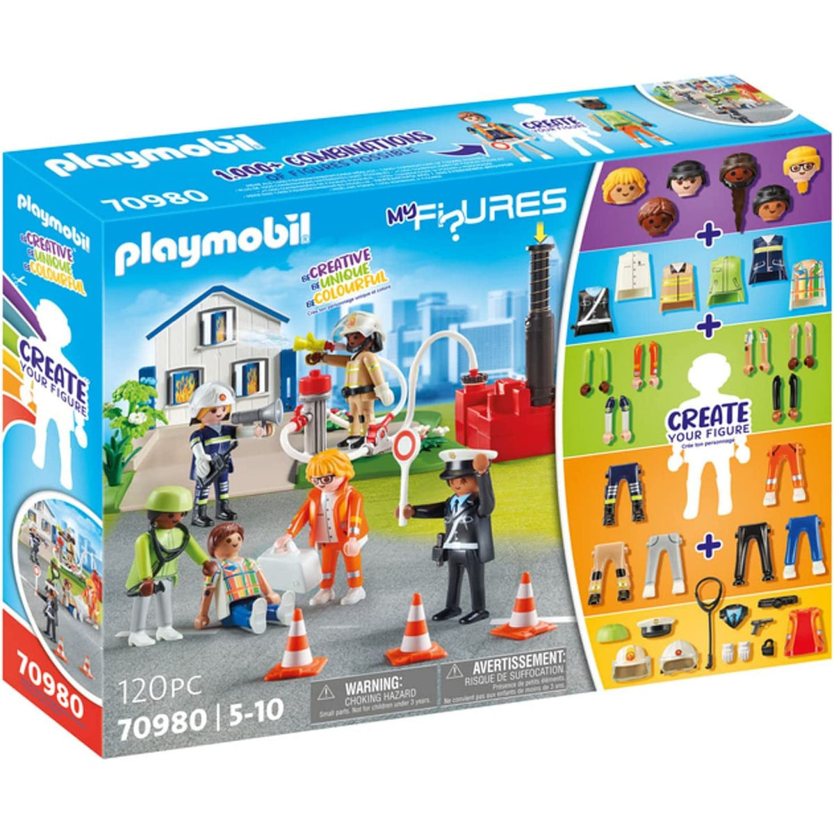 Playmobil My Figures: Rescue Mission Playset, Playmobil