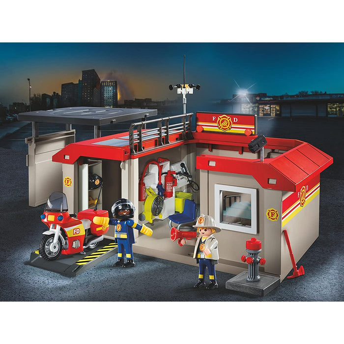 Playmobil Fire Rescue Mission [ Exclusive]