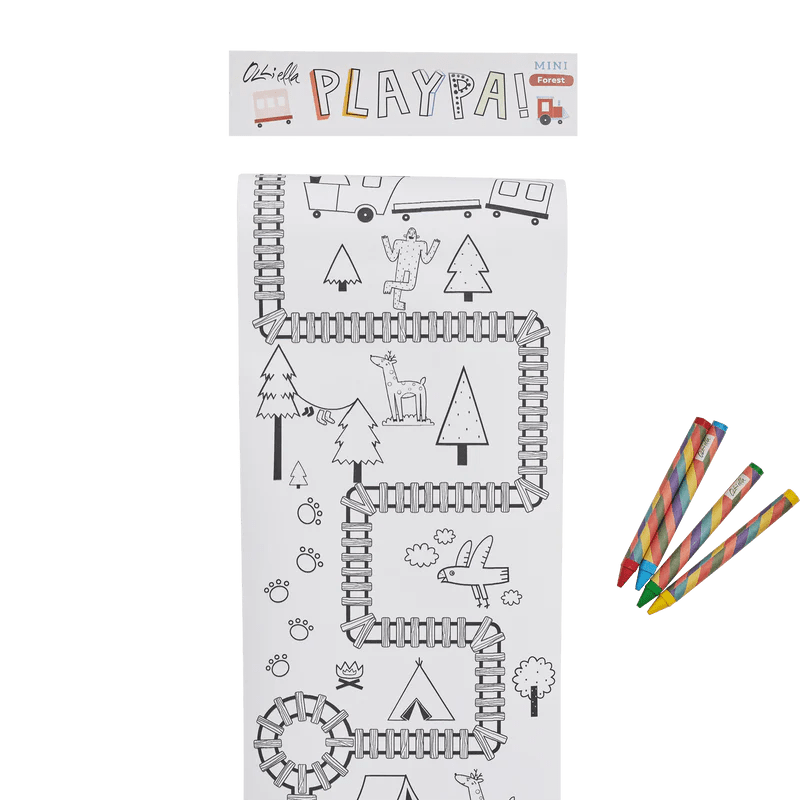 PLAYPA PAPER - MINI - FOREST - FOREST - Safari Ltd®