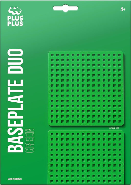 Plus-Plus - Baseplate Duo - Green - Safari Ltd®