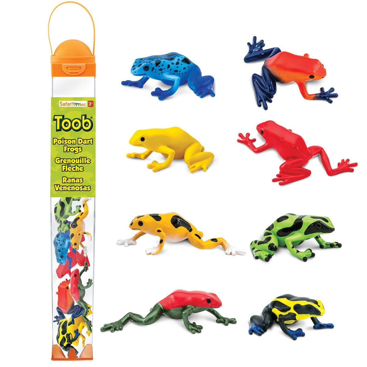 Safari Ltd. Poison Dart Frogs Toob