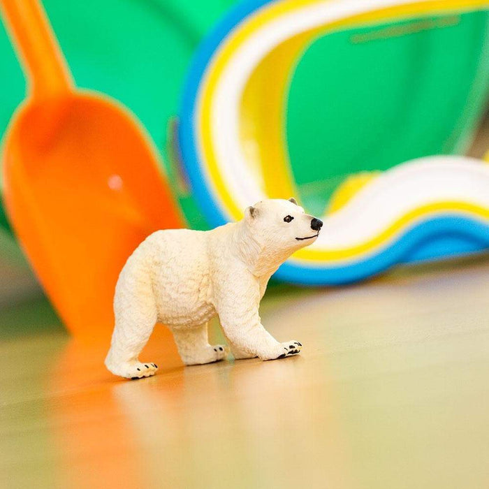 Polar Bear Cub Toy - Sea Life Toys by Safari Ltd.