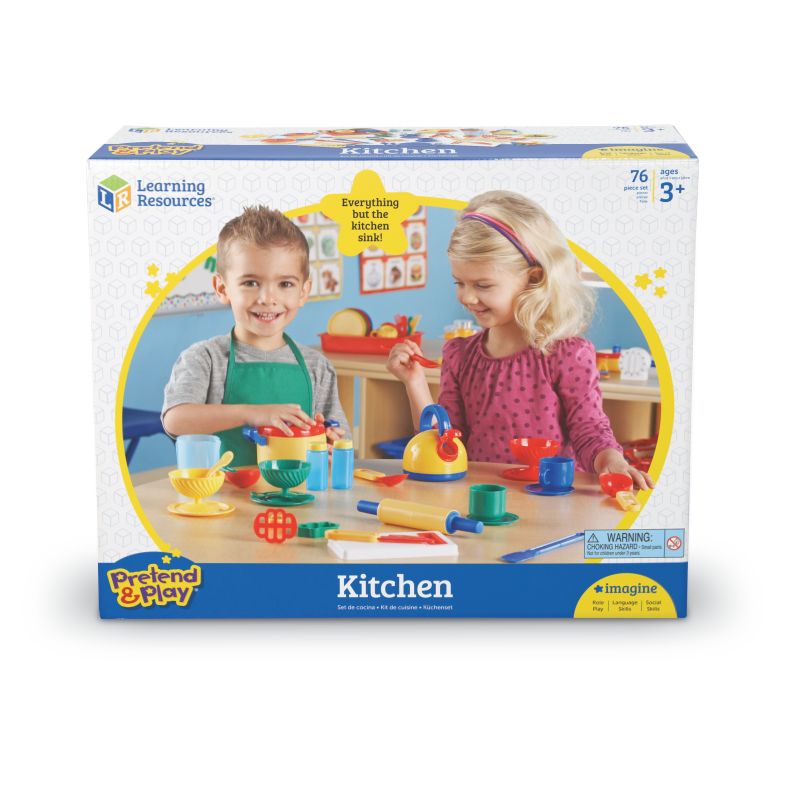 Pretend & Play Kitchen Set | play dishes | Safari Ltd®