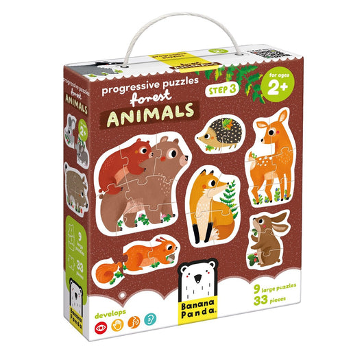 Progressive Puzzles Forest Animals 2+ - Safari Ltd®