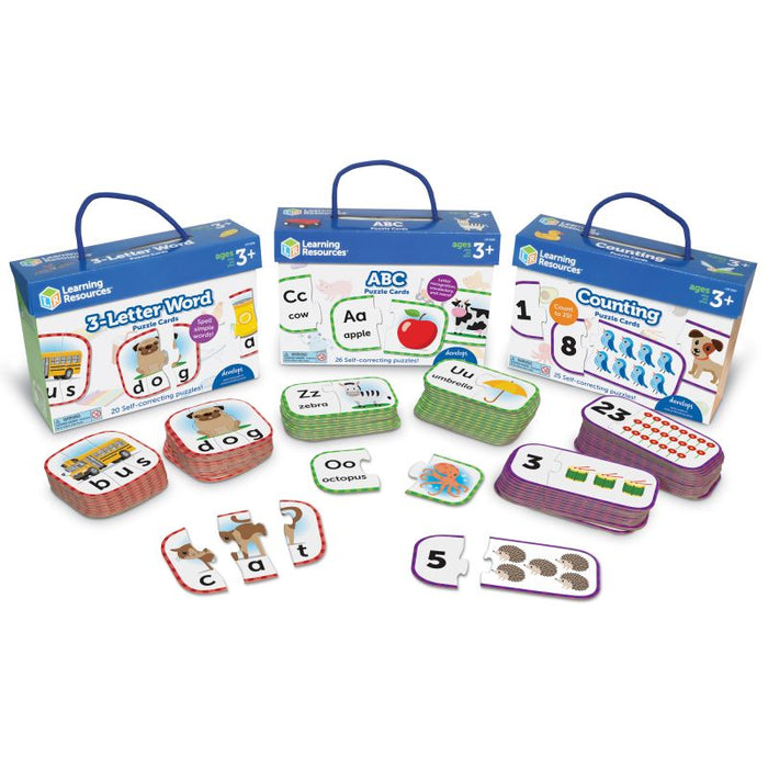 Puzzle Cards PreK Bundle Educational Toy Safari Ltd®