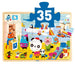 Puzzlo Airport 35pc Wooden Jigsaw Puzzle - Safari Ltd®