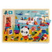 Puzzlo Airport 35pc Wooden Jigsaw Puzzle - Safari Ltd®