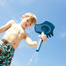 Quut Triplet - Kids Shovel, Rake, Sifter | Vintage Blue - Safari Ltd®