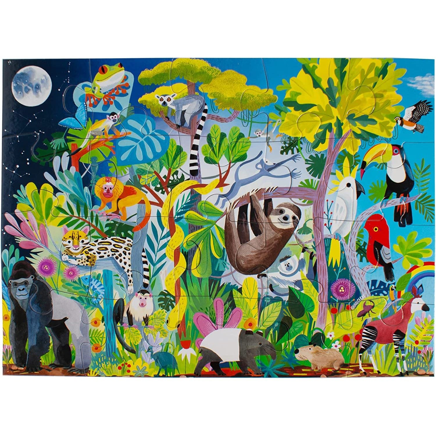 20 PIECE JIGSAW - JUNGLE 20 PIECE JIGSAW - JUNGLE