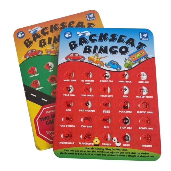 Reeve + Jones Backseat Bingo Game - Safari Ltd®