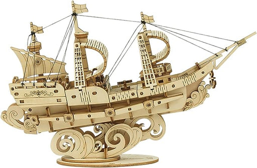 Rolife 3D DIY Wooden Puzzle - Sailing Ship - Safari Ltd®