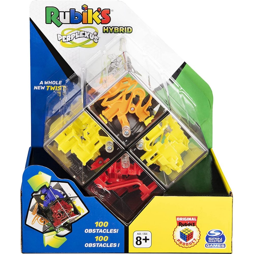 Rubik`s Perplexus Hybrid 2 x 2, Challenging Puzzle Skill Game