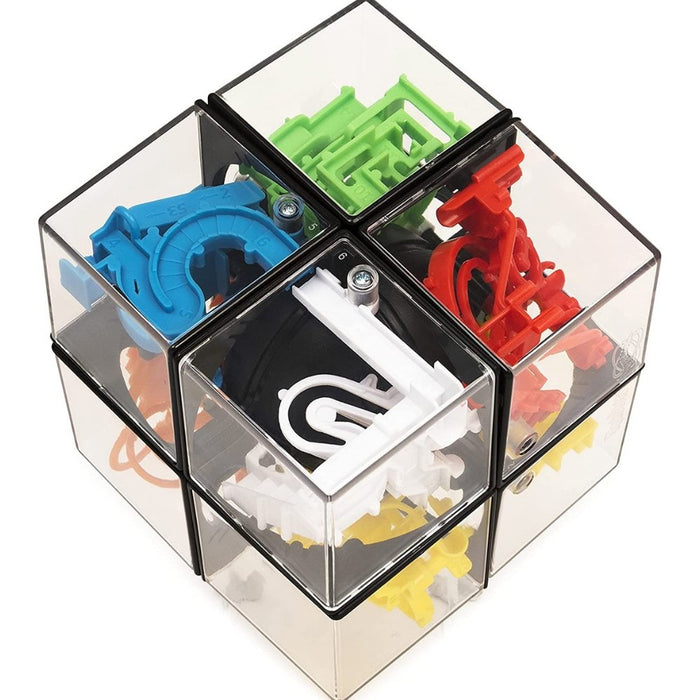 Rubik`s Perplexus Hybrid 2 x 2, Challenging Puzzle Skill Game - Safari Ltd®