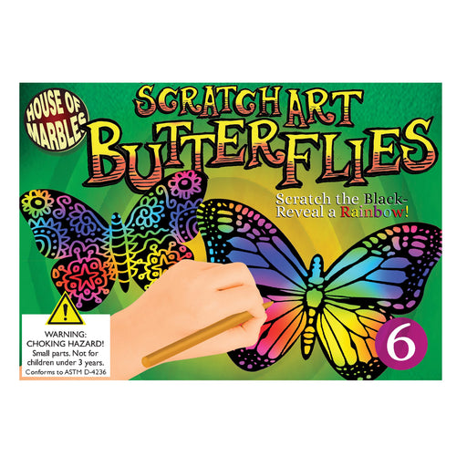 Scratch Art Butterflies - Safari Ltd®