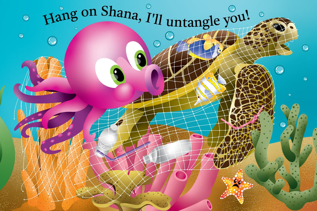 Shana the Sea Turtle Board Book - Safari Ltd®