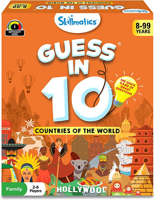 Skillmatics Guess in 10: Countries of the World - Safari Ltd®