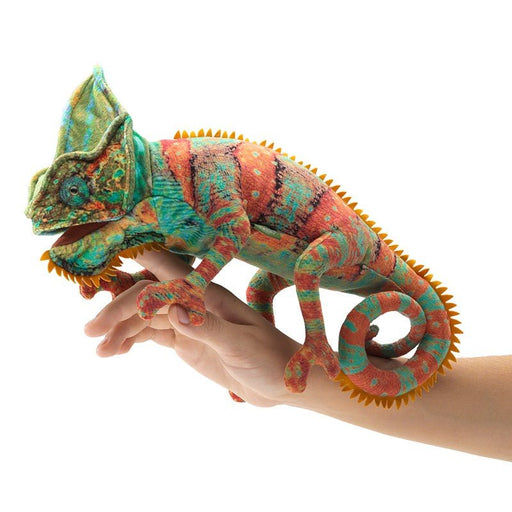Small Chameleon Finger Puppet - Safari Ltd®