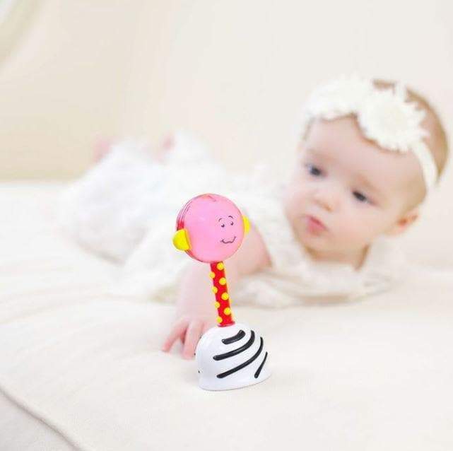 SmartNoggin NogginStik Developmental Light-up Rattle - Safari Ltd®