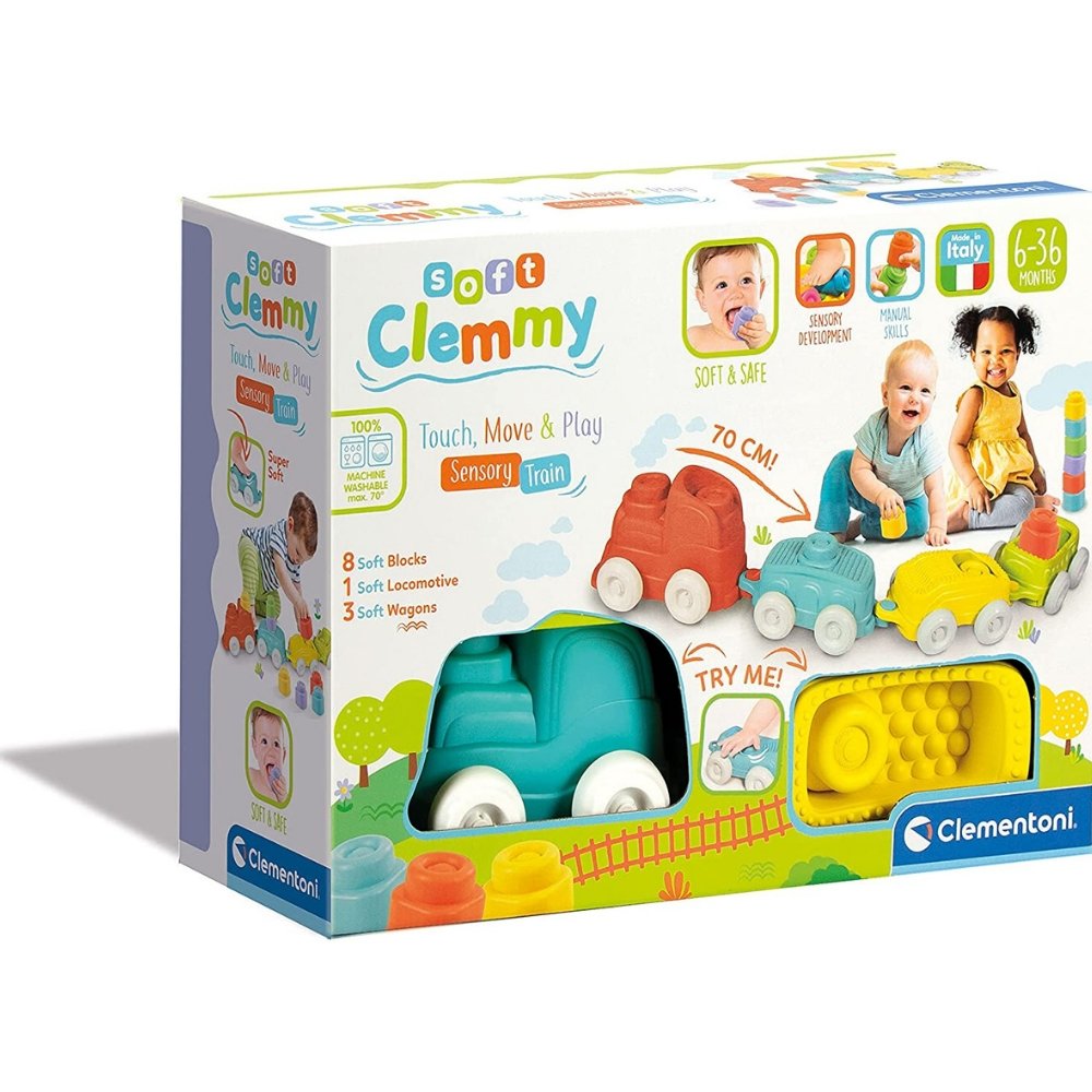 Soft Clemmy Sensory Train | Safari Ltd®