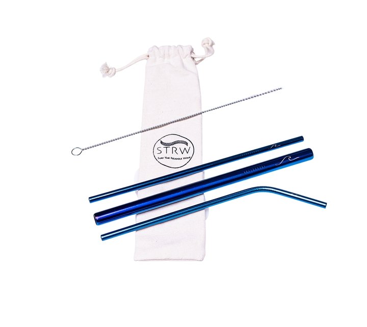 Steel Straw Blue Variety Pack - Safari Ltd®