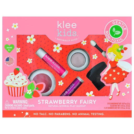 Strawberry Fairy - Klee Kids Natural Play Makeup 4-PC Kit - Safari Ltd®