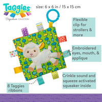 Taggies Crinkle Me Sherbet Lamb - Safari Ltd®
