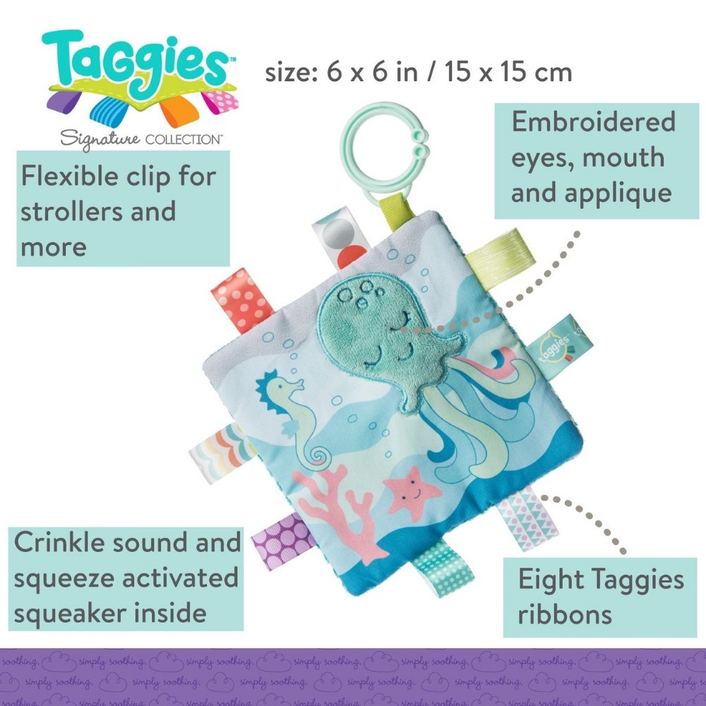 Taggies Crinkle Me Sleepy Seas - Safari Ltd®