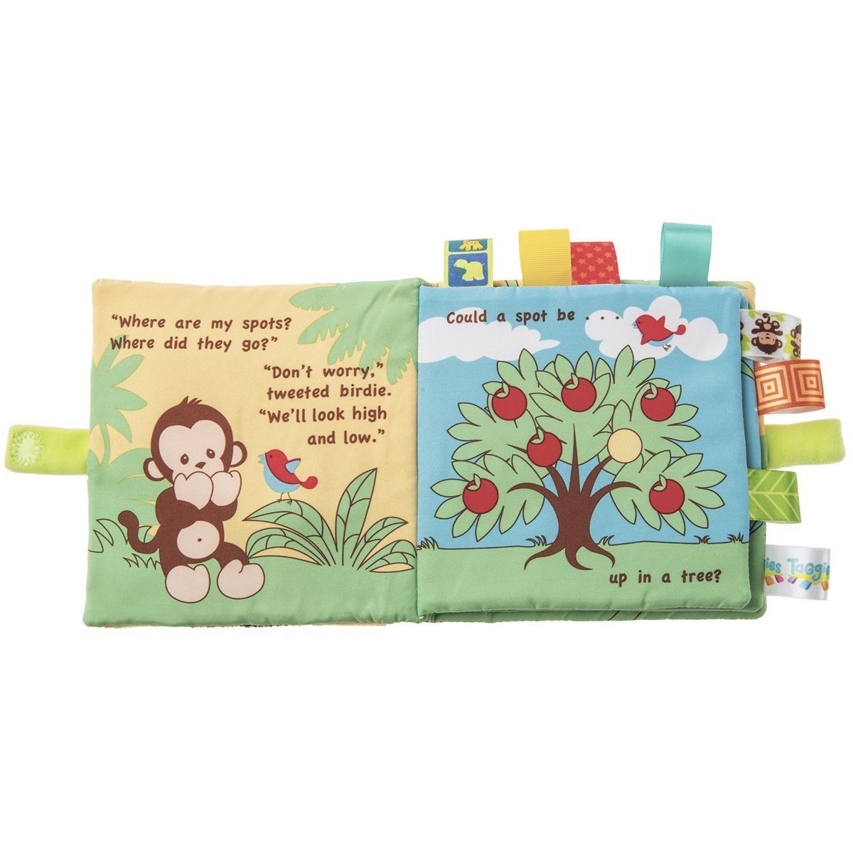 Taggies dazzle dots monkey shop