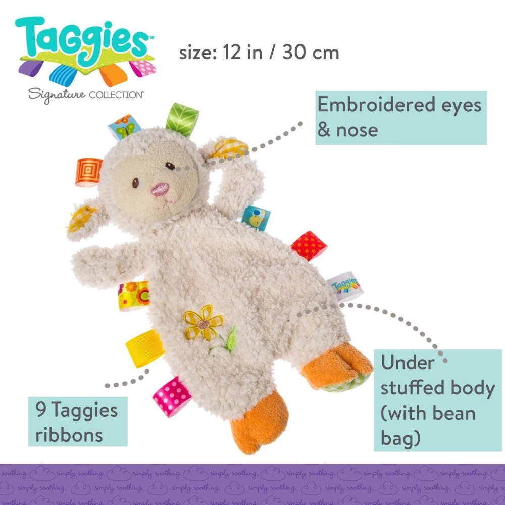 Taggies Sherbet Lamb Lovey Safari Ltd® - Main Image