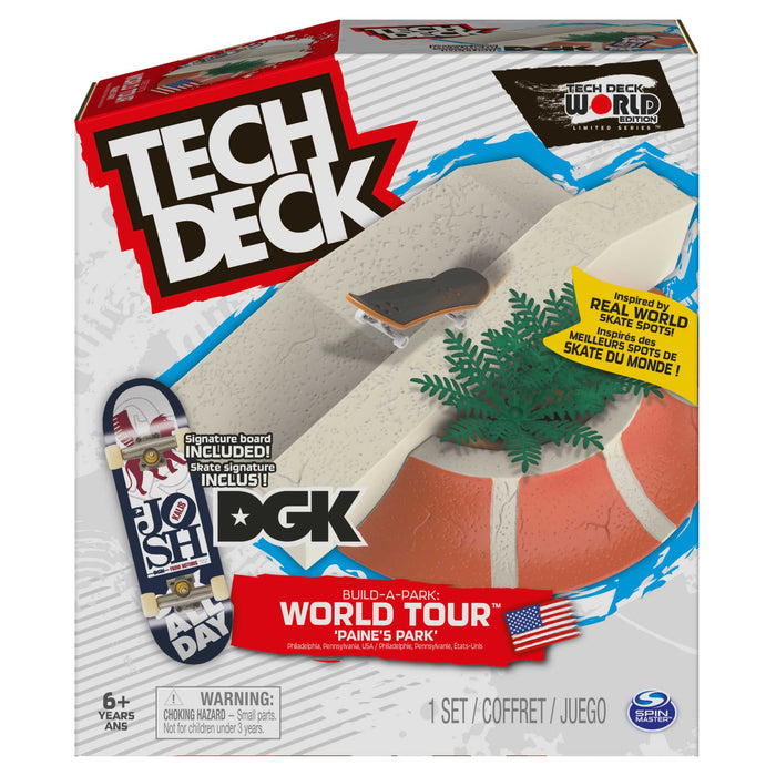 Tech Deck - Build A Park World Tour - Assorted Styles