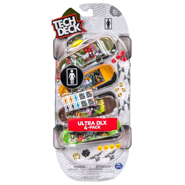 Tech Deck Ultra DLX Fingerboard 4-Pack - Safari Ltd®