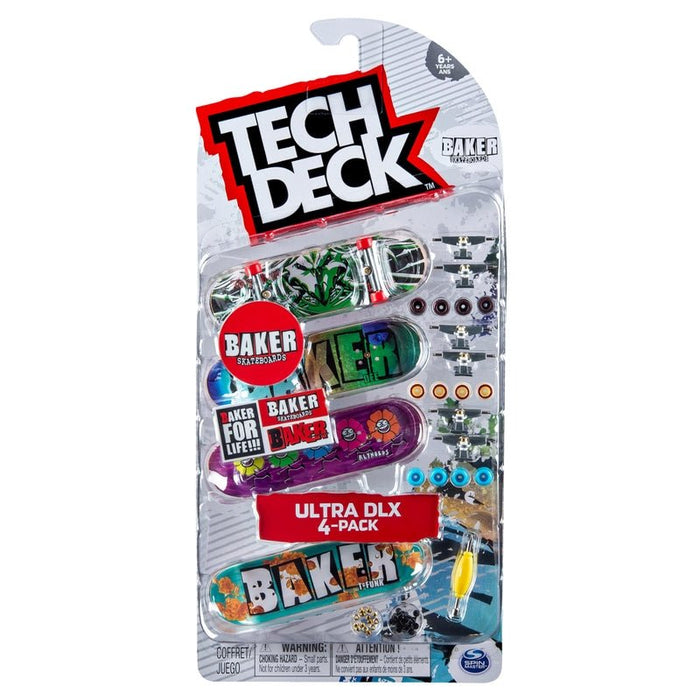Tech Deck Ultra DLX Fingerboard 4Pack Safari Ltd®