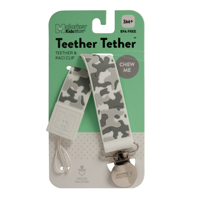 Teether Tether - Grey Camo - Safari Ltd®