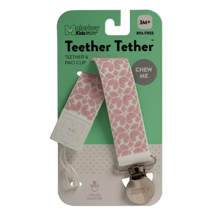Teether Tether - Pink Floral - Safari Ltd®