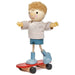 Tender Leaf Toys Edward and his skateboard - Safari Ltd®