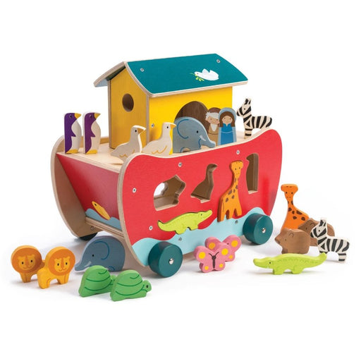 Tender Leaf Toys Noah's Shape Sorter Ark - Safari Ltd®