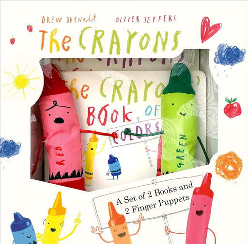 The Crayons: A Set of Books and Finger Puppets - Safari Ltd®