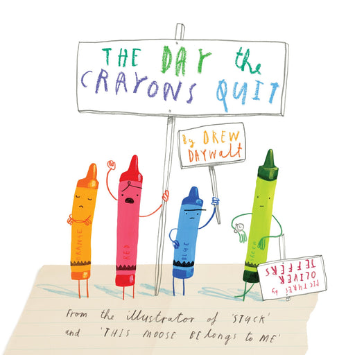 The Day the Crayons Quit Book - Safari Ltd®