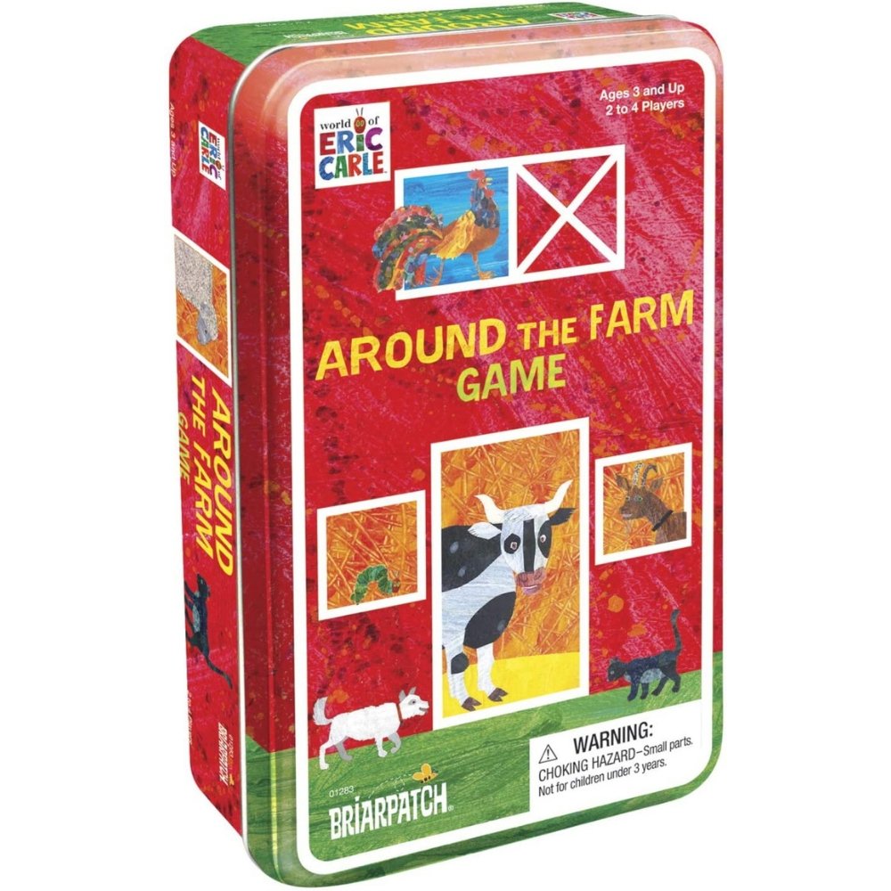 The World of Eric Carle Around The Farm Game Tin Board Game Safari Ltd®