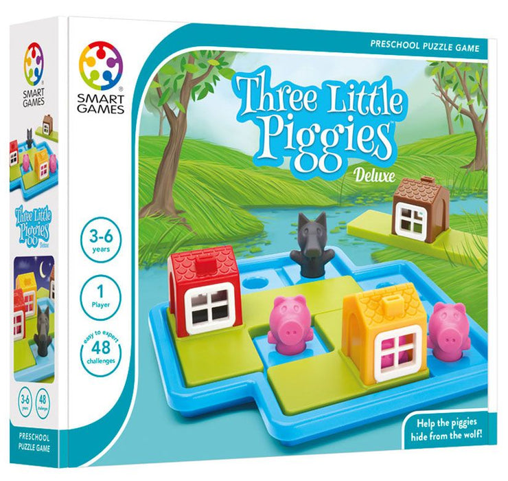 Three Little Piggies - Deluxe Preschool Puzzle Game