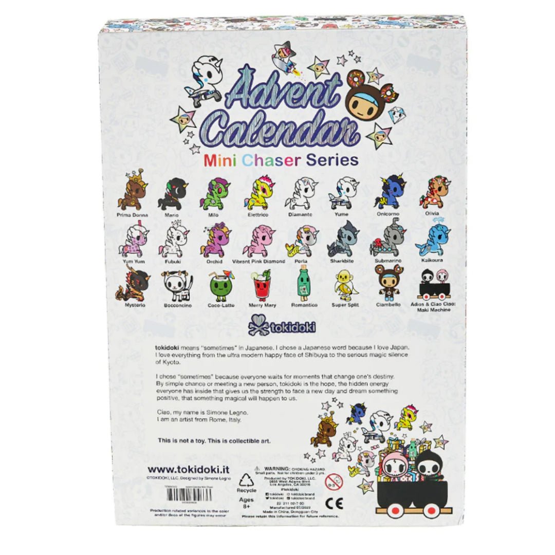 Tokidoki Advent Calendar - Mini Chaser Series | Safari Ltd®