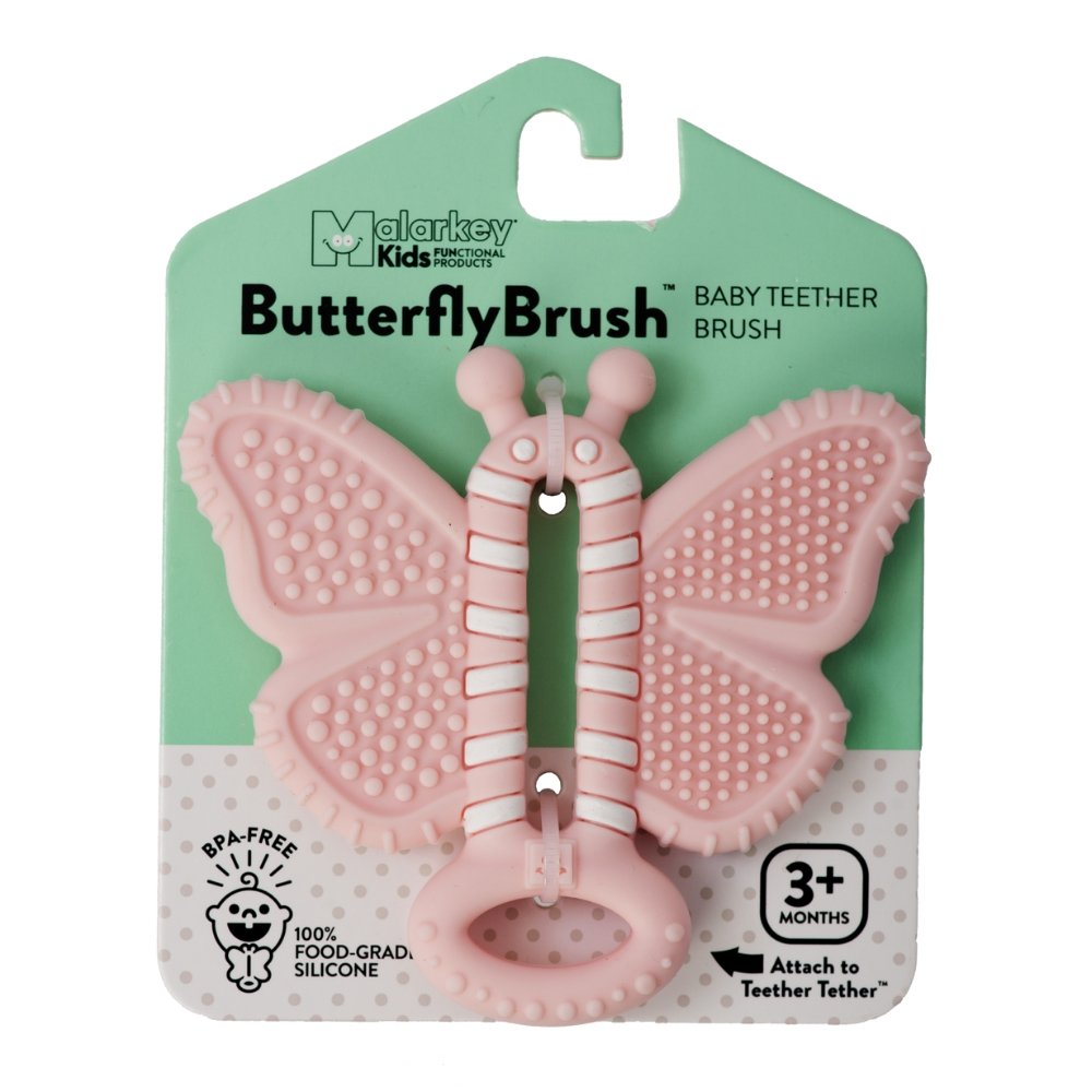 Tooth Brush Teether Butterfly Brush Safari Ltd