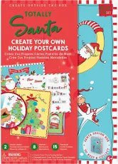 Totally Santa - Create Your Own Holiday Postcards - Safari Ltd®