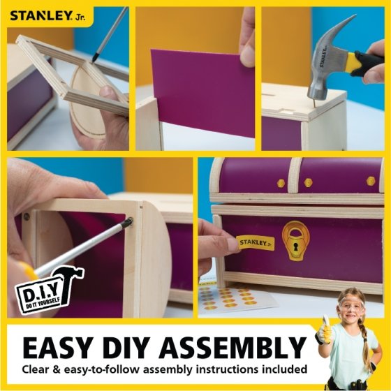 Treasure Chest Kit Builders Stanley Jr. Safari Ltd®