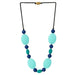 Tribeca Necklace Teething Necklace for Mom - Turquoise - Safari Ltd®