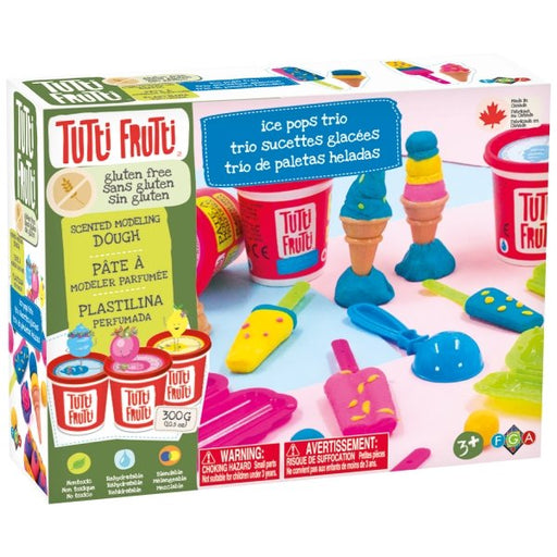 Tutti Frutti Modeling Dough Ice Pops Trio Kit - Safari Ltd®